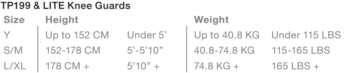 Size guide